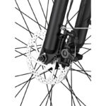 Bicicleta electrica Ulzomo Metro 26 E-bike, 250W, 36V 17Ah, autonomie 100km, viteza maxima 25km/h, Blue, 26'' - Image 7