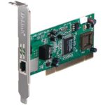 Placa de retea D-Link, PCI, 32bit, Gigabit, Low Profile bracket inclus