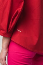 CAMASA CASUAL FEMEI RED XS - Image 6