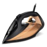 Fier de Calcat PHILIPS Seria 7000 DST7040/80, 2800W, 250g/min, 300ml, Talpa SteamGlide Elite, Auriu-Negru