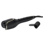 Ondulator automat PHILIPS StyleCare Prestige BHB876/00, Invelis ceramic protector cu infuzie de cheratina, Selector de temperatura: 210°C  190°C si 170°C , Sistem de ondulare inteligenta, Negru, L x A x I (mm) 110x350x150