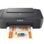 Multifunctional inkjet color Canon Pixma MG2551 Grey, dimensiune A4 (Printare, Copiere, Scanare), viteza 8ipm alb-negru, 4ppm color, rezolutie 4800x600 dpi, alimentare hartie 60 coli, scanner cu suport plat CIS, rezolutie scanare 600 X 1200 dpi, viteza scanare A4 14 sec, copiere multipla max 21