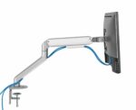 Suport monitor Serioux MM63-C012, compatibilitate  dimensiune ecran 17"-32", greutate maximă suportata: (per ecran): 2~9kg, VESA: 75x75, 100x100, inclinare: +55°~-55°, pivotare: +90°~-90°, rotația ecranului: + 180°~-180°, instalare: clemă, grommet - Image 11