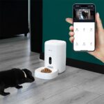 Tellur Dispenser de mancare Smart pentru animale de companie, capacitate 4L, alb - Image 3