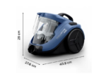 Aspirator Rowenta, RO3721EA, 750 W, fara sac, compact, albastru - Image 2