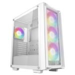 Carcasa DEEPCOOL CC560 MESH V2 WH, RGB, Mid Tower, White