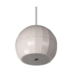 Difuzor suspendat ITC T-200DW, pentru sisteme de Public Address (PA), trepte 3.8W-7.5W-15W@100V, speaker 6inch, Max. SPL (Rated W/1M) 98dB, frequency response 100-16KHz, material carcasa ABS si grila metalica, culoare alba, dimensiuni 255 x 460mm, greutate 2.6Kg