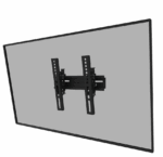 Suport perete Neomounts WL35-350BL12; pentru display-uri cu diagonale 24"-55", sistem de prindere VESA 50x50~200x200, greutate maxima suportata 25kg, tilt +10°, -2°, distanta fata de perete 460; lockable - lacătul nu este inclus; culoare negru. Garantie 5 ani - Image 3