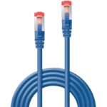 Cablu retea Lindy LY-47717, 1m Cat.6 S/FTP Network, Blue - Image 2