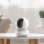 Camera de supraveghere Ezviz TY1 4MP Wi-Fi cu Pan/Tilt 360 grade, IR10m,Detectarea miscarilor,Night Vision,Two-Way Audio,Mod Privacy,Urmarire inteligenta, card microSD pana la 256 GB si stocare in Ezviz CloudPlay, Rotire orizontala 350° si verticala 55°