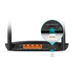 TP-LINK ROUTER 4G+ AC1200 Dual-Band CAT6 ARCHER MR500, interfata: 1× Porturi LAN/WAN 10/100/1000 Mbps, 3× Porturi LAN 10/100/1000 Mbps, 1× Slot Micro SIM, Dimensiuni: 202 × 141 × 33.6 mm, 2× Antene externe LTE detașabile, Standarde Wireless: IEEE 802.11a/n/ac 5 GHz, IEEE 802.11b/g/n 2.4 GHz, Rata de - Image 4