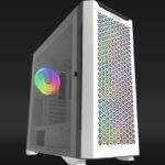 Carcasa AQIRYS Aquilla, RGB, Mid Tower, White