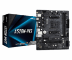 Placa de baza ASRock A520M-HVS, Socket AM4, DDR4, Micro-ATX