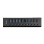 Docking station Lindy, interfete: USB-C la 6x USB-A/ 1x USB-C/1x RJ45/ 1x DisplayPort/1x HDMI/ 1x SD & 1x Micro SD/ 1x 3,5 mm/ 1x USB-C PD(power delivery), latime de banda 10Gbps, 10/100/1000 Mbps, rezolutie maxima (intrare) 7680x4320@60Hz, rezolutie maxima (iesire): un singur display 7680x4320 - Image 5