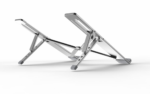 Suport laptop Serioux, SRXNCPU6L, material aluminiu, dimensiune deschisă: 197x245x4mm,dimensiune pliată: 60 x 245 x 4mm, grosime: 4mm, greutate: 215g, dimensiune compatibilă:  până la 15.6 ", culoare argintiu, 5 unghiuri ajustabile - Image 7