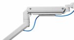 Suport monitor Serioux MM69-C012, compatibilitate  dimensiune ecran 17"-49", arc cu gaz, greutate maximă suportata: (per ecran): 2~20 kg, VESA: 75x75, 100x100, inclinare: +50°~-20°, pivotare: +90°~-90°, rotația ecranului: +180°~-180°, instalare: clemă, grommet,alb - Image 4