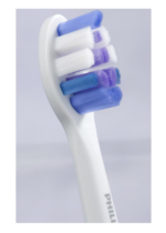 Rezerve PHILIPS Sonicare Sensitive HX6052/87, Pachet de 2 capete de periere, Standard, Click-on, Sincronizarea modurilor BrushSync, Alb, L x A x I (mm) 25.7x60x230.5 - Image 3