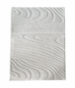 Covor, model in relief,Wave,160x230 Crem