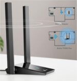 Adaptor wireless TP-Link, ARCHER TX20 PLUS, AX1800, 2 x antene externe Dual-Band 5Ghz, 2.4 Ghz, dimensiuni: 84 × 156.3 × 19.2 mm, Securitate Wireless: WEP, WPA/WPA2/WPA3, WPA-PSK/WPA2-PSK - Image 4