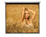 Ecran proiectie manual, perete/tavan, 240 x 240 cm, Blackmount, Format1:1 - Image 4