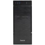 Carcasa SPACER Apollo, Mid Tower, Black