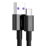 Cablu Baseus Type-C 66W, 1m, negru - Image 2
