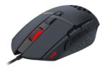 Mouse gaming Serioux Tobis, Senzor Sunplus 192, 1000-6400 DPI, switch HUANO, pana la 20 milioane de click-uri, 8 Butoane, 3 moduri de iluminare RGB, cablu USB 1.5M, plug and play, compatibil cu Windows 2000/XP/9X/VISTA/7/8/10 - Image 2