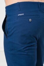 PANTALONI LUNG CASUAL BARBATI  NAVY S - Image 6