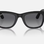 Ray-Ban Meta Wayfarer AI Glasses Matte Black/Polar Gradient Graphite