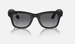 Ray-Ban Meta Wayfarer AI Glasses Matte Black/Polar Gradient Graphite