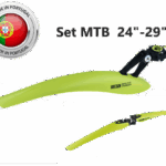 Set Aparatori Noroi LASALLE SPORTS OREGON Verde Lime 24"-29"
