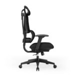Scaun birou Serioux Aeromesh, Dimensiuni (LxAxÎ): 68,5x67x111-119cm, Capacitate greutate: 150 kg, Material suprafață: Material plasă, Material cadru: Fibră de sticlă de înaltă rezistență, Tip cotieră: Cotieră 3D, Tip pârghie pneumatică: Sistem de ridicare pe gaz clasa 3 de 85 mm - Image 2