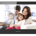 Monitor videointerfon WIFI modular 10" color Hikvision DS-KH8520-WTE1/EU; ecran LCD 10" color cu touch screeen, rezolutie ecran 1024 ×600; design modern; Conectivitate: Retea wireless: Wi-Fi 802.11b/g/n;Network:10/100 Mbps self adaptive network; TCP/IP, SIP, RTSP; Comunicareaudio video