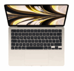 MacBook Air 13.6" Retina/Apple M2 (CPU 8-core, GPU 8-core, Neural Engine16-core)/16GB/256GB - Starlight - RO KB (2022) - Image 2