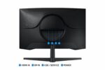 Monitor Samsung 27" LS27CG552EUXEN, Curvature: 1000R, Diagonal (inch): 27, Diagonal (cm): 69, Aspect ratio: 16:9, Panel: VA, Resolution: 2560x1440, Refresh Rate: 165Hz, Response time MPRT: 1ms, Brightness (max): 300 cd/m², Contrast (static) : 2500:1, Contrast (dynamic): Mega Infinity DCR, Viewing - Image 12