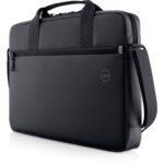 Dell Essential Briefcase 16" CC3624, Colour: Black, Notebook Compatibility:Fits most laptops with screen sizes up to 16" (max laptop dimension: 360 x 255 x 25 mm), Features:Made with solution-dyeing process for polyester that can generate up to 97% less greenhouse gas emissions, water impact and