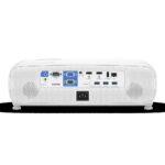 Videoproiector BenQ EH620, Smart, sali de conferinta, 3.400 lumeni, FHD 1920* 1080, 16:9, 15.000:1, lampa 15.000 ore, zoom 1.3x, PC in (D-sub 15pin), onitor out (D-sub 15pin), 2* HDMI, LAN (RJ45), USB Type A, USB Type Mini B, RS232 in (DB-9pin), boxe 2* 5W, audio in/ out, Wireless USB dongle - Image 2