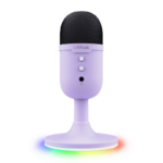 Microfon Trust cu fir GXT 234P Yunix, frecventa raspuns 100 Hz - 16.000 Hz, cardioid, senzitivitae 32 dB, violet - Image 2