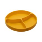 Farfurie compartimentata din silicon cu ventuza, orange, U-Grow - Image 3