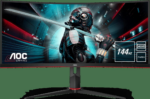 Monitor Gaming AOC CU34G2X/BK, 34", 3440 x 1440 pixeli, Black, Red