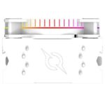 Cooler Procesor AQIRYS URANUS ARGB ALB, Aer, 12 cm, aRGB - Image 2