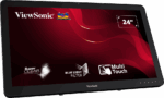 Monitor Consumer ViewSonic TD2430, 24", 1920 x 1080 pixeli, Touchscreen, Black, 3 ani Garantie - Image 2
