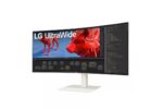 Monitor LG 37.5" 38WR85QC-W.AEU, Curvature: 2300R, Diagonal (inch): 37.5, Diagonal (cm): 95, Aspect ratio: 21:9, Panel: IPS, Resolution: 3840x2160, Refresh Rate: 144Hz, Response time GtG: 1ms, Brightness (max): 600 cd/m², Contrast (static) : 1000:1, Viewing angle: 178°/178°, Color Gamut Type - Image 2