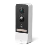 TP-Link Sonerie video smart TAPO D230S1, Senzor: 1/2.7“, Lentile F/NO: 2.1, IR pana la 7m, Rezistenta la ap: IP64, Unghi vizualizare: 160° pe diagonală, Rezolutie: 2K 5MP (2560 × 1920px), Compresie video: H.264, Microfon și difuzor încorporate, Standarde și Protocoale: IEEE 802.11b/g/n, 2.4 GHz - Image 2