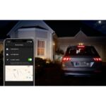 Stalp LED pentru exterior Philips Hue Lucca, 1xE27, 9W (60W), 806 lm ,lumina calda (2700K), IP44, 400x142mm, Antracit - Image 5