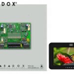 Centrala Paradox SP5500+; 5 intrări de zonă sau 10 cu ATZ, extensibila la 32 zone; extensibilă la 16 ieşiri PGM - (2 pe placă); sursă alimentare în comutaţie: 1.1A; Consum iesire Aux:  Nominal  600mA - Maxim 700mA(protectie electronica); Include tastatura TM50-1buc si cutie cu traf -1buc