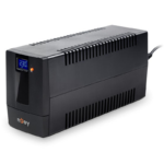 UPS nJoy Horus Plus 800, 800VA/480W, Afisaj LCD cu ecran tactil,2 Prize Schuko cu Protectie, Repornire Automata, RJ11 protectie pentru linia de telefon/modem, Posibilitatea de monitorizare si control prin USB, LAN si internet, port de comunicare USB, rata de eficienta pana la 90% - Image 2