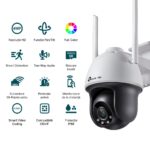 TP-LINK VIGI 4MP Outdoor PAN/TILT WI-FI Camera,VIGI C540-W(4mm),Senzor: 1/3", Lentila: 4mm, F1.6, Weatherproof: IP66, IR: 30m, Shutter speed: 1/3 to 1/10000 s, Unghi vizualizare: Orizontal: 79°, Vertical: 43°, Diagonal: 93°, Zoom digital, Rezolutie max: 2560 X 1440, Standarde wireless: IEEE - Image 2