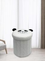Taburet figurina urs Panda cu capac detasabil, 30x37.5 cm - Image 2