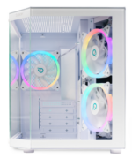 Carcasa SPACER Aquarium, Cube Tower, White - Image 2